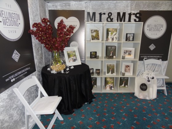 The Wellington Wedding Show/ Mr & Mrs magazine stand