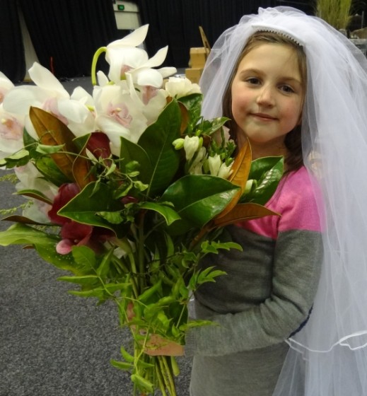 Little Sophia the bride